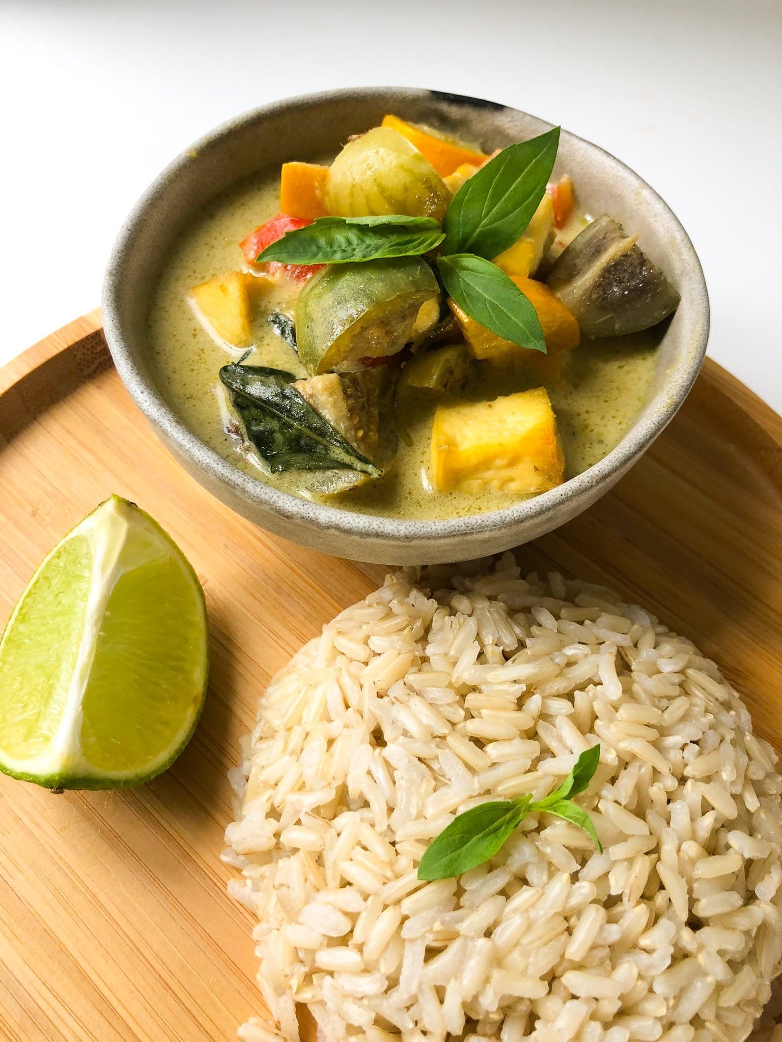 Vegan Thai Green Curry - from Plants with Love