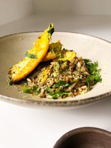 Lentils, Courgette and Coriander Risotto