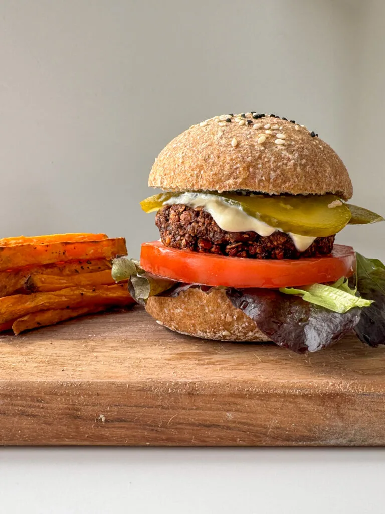 Black Bean & Mushroom Burgers_03