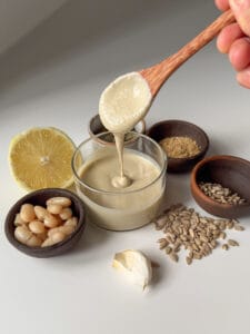 Healthy Vegan Caesar Salad Dressing