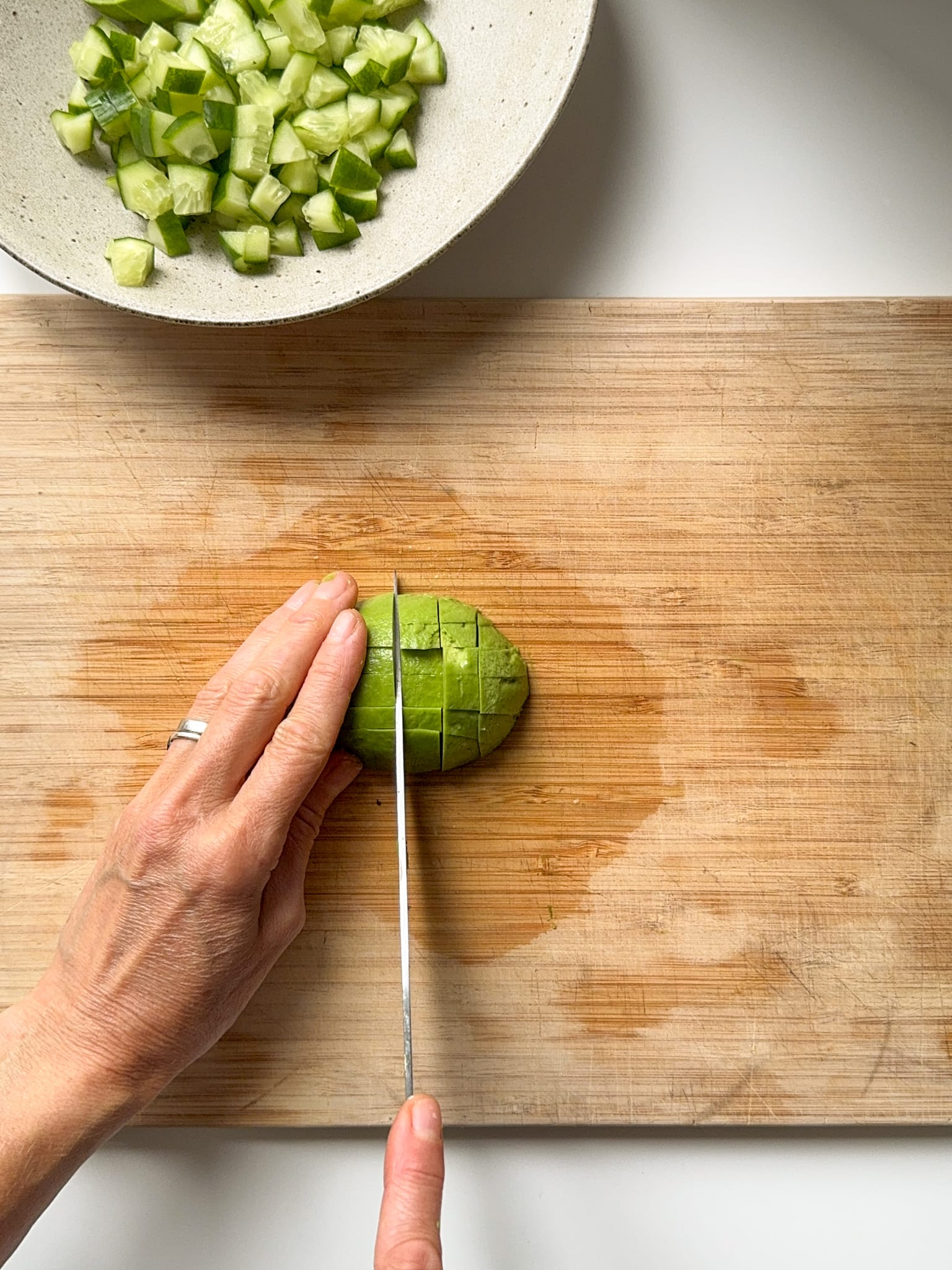 Cutting Avocado