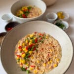Corn Chowder with White Beans & Lemon Zest