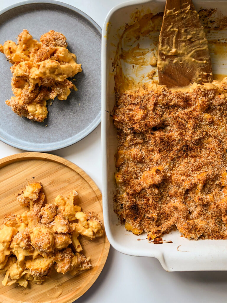 Vegan Cauliflower & Cheese