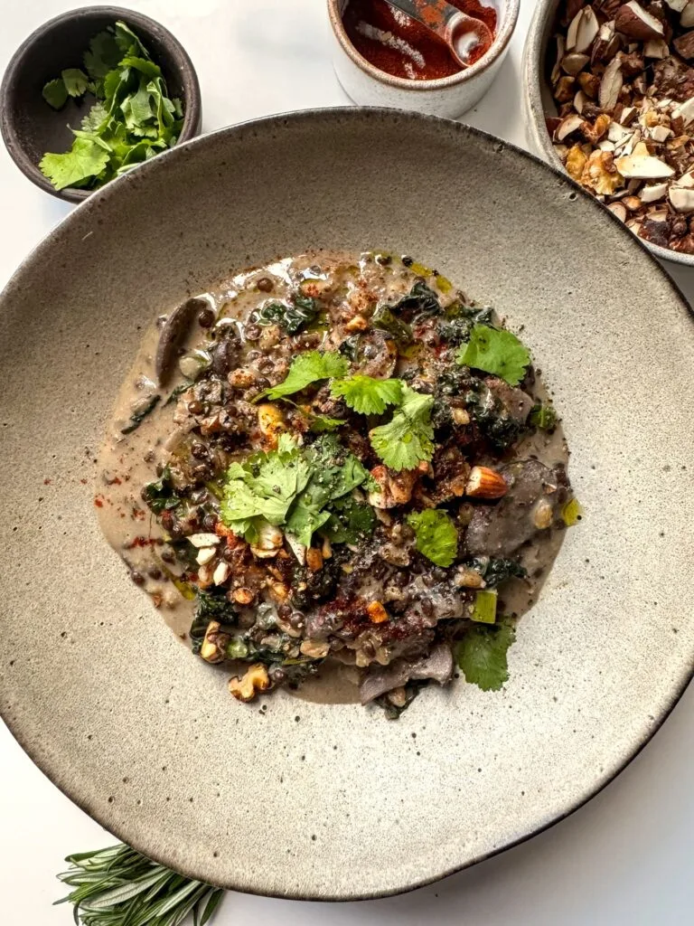 Creamy Mushroom & Barley Stew 001